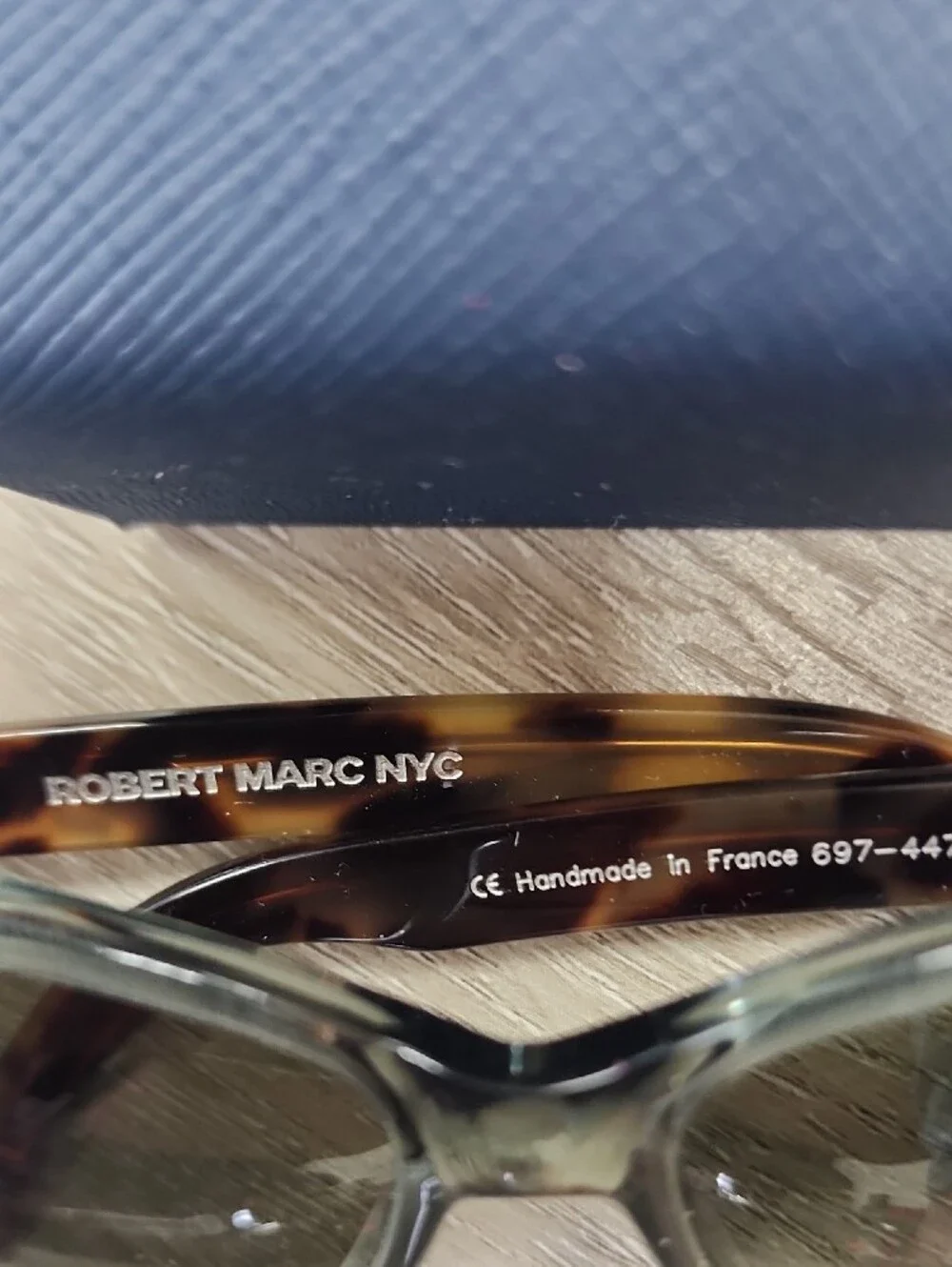 Robert Marc NYC Men’s Green Gradient Tortoiseshell Sunglasses
